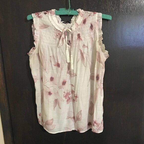 Lily Morgan Ladies Sleeveless Top Size Large - Picture 1 of 2